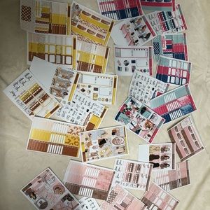 3 Kit Bundle Erin Condren Planner Stickers Lot
